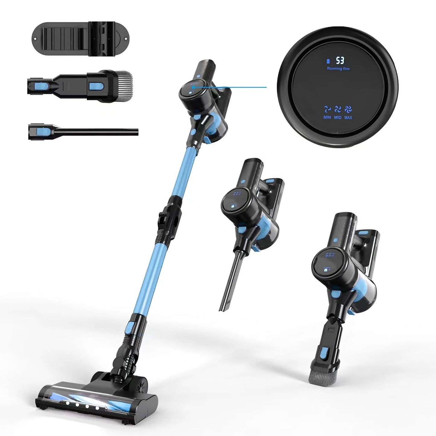 Cordless Stick Vacuum Cleaner – 6-in-1 Versatile Cleaning Tool 9