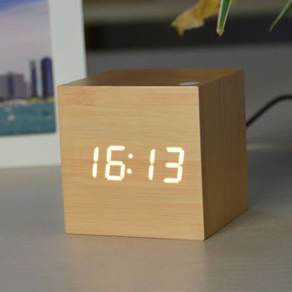 Digital Desk Clock with Clear Display for Home or Office 10