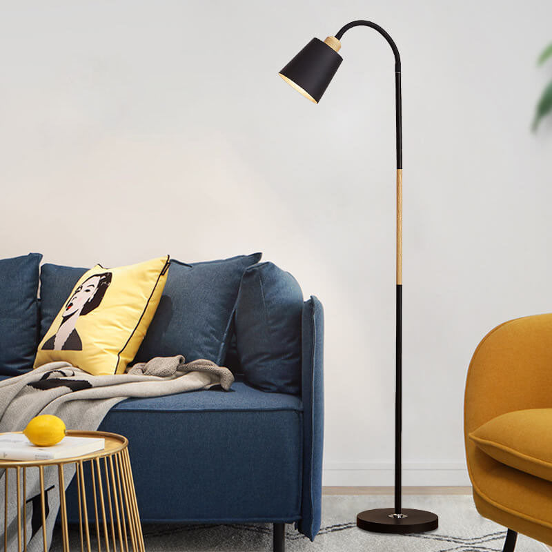 Floor Lamp – Adjustable Shade for Indoor Living Room Use 7