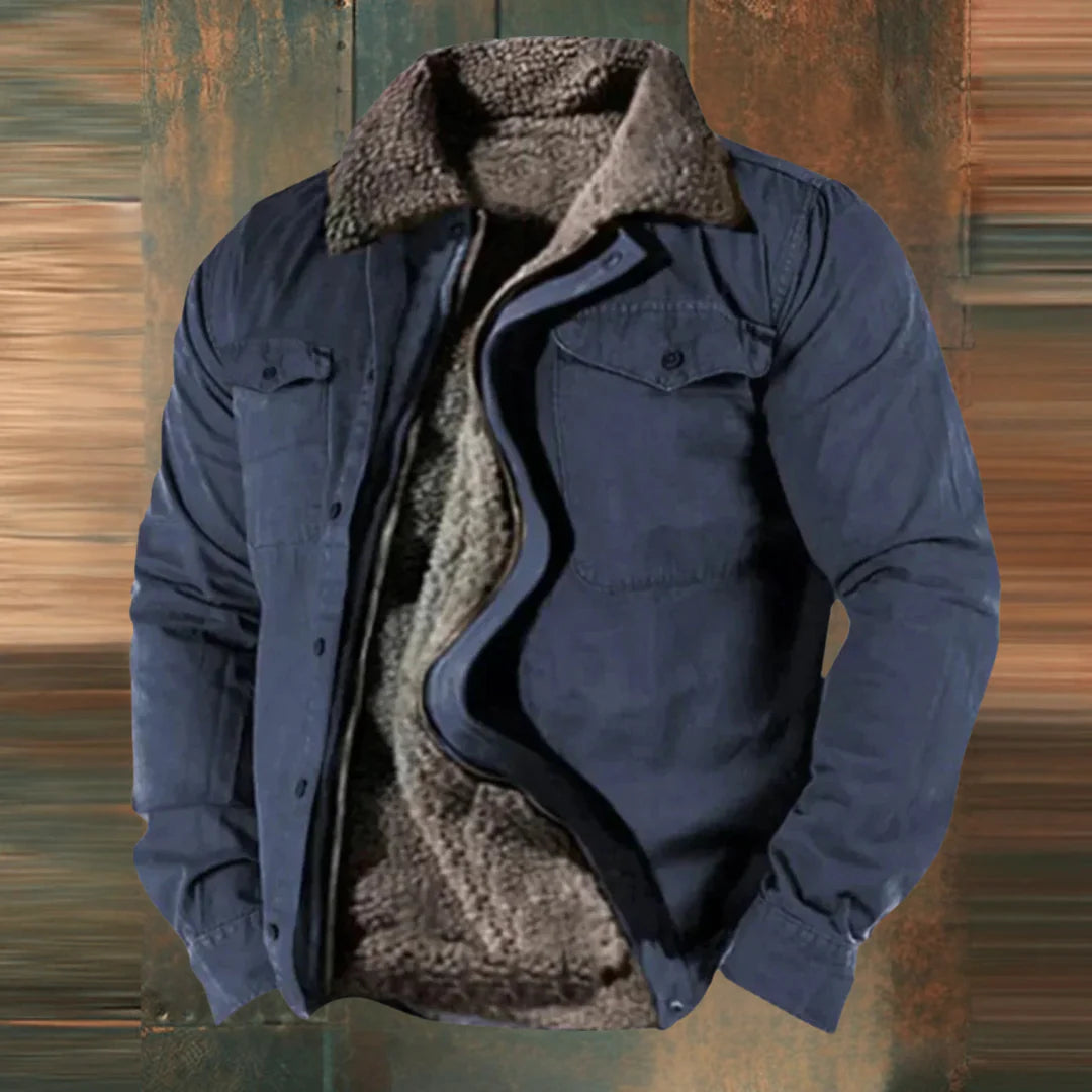 Men's Sherpa Lined Utility Jacket 2