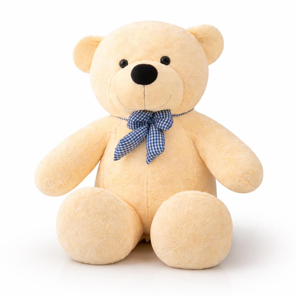 Plush Teddy Bear 4 Foot Giant Stuffed Animal Gift Toy