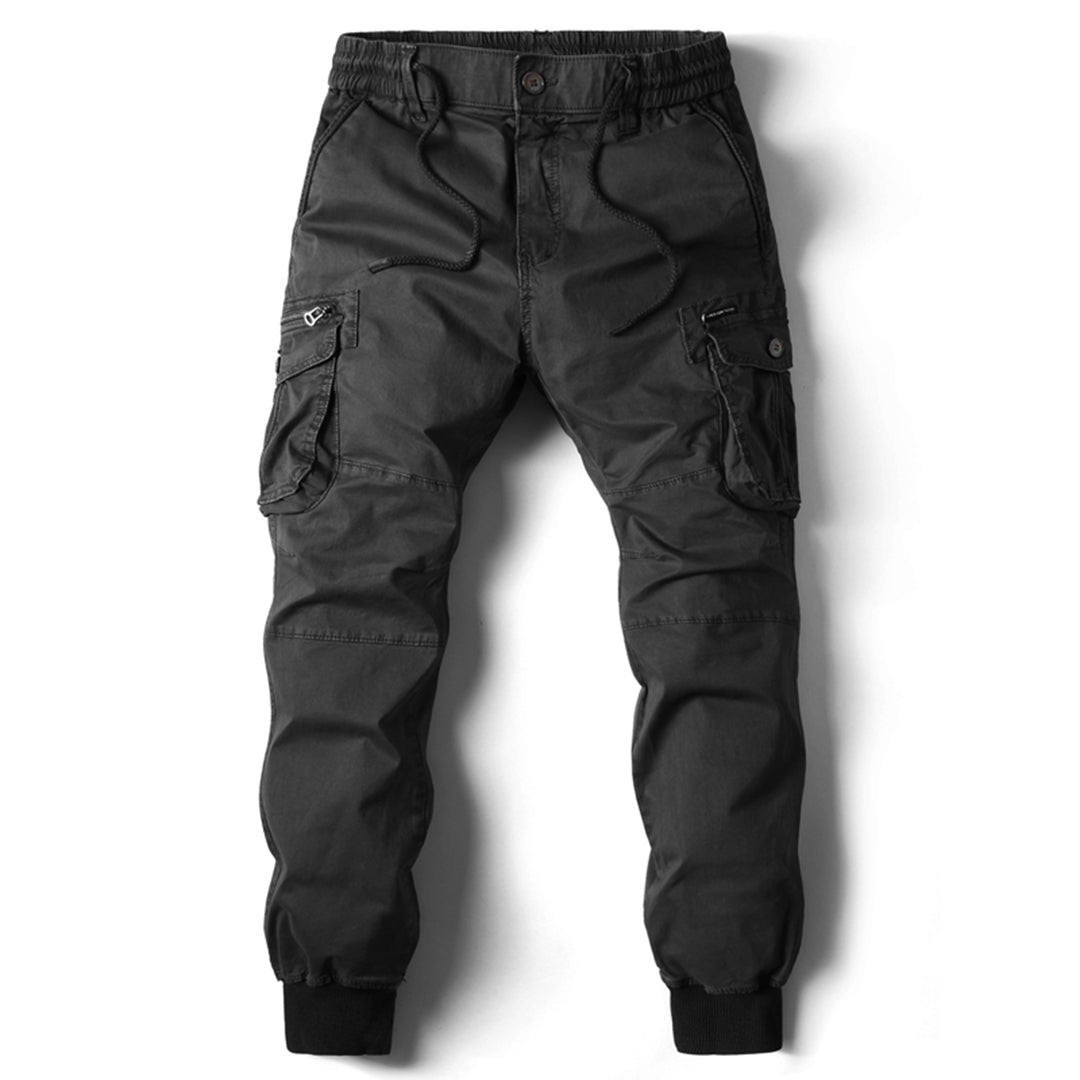 Men's Tactical Elastic Waist Cargo Trousers | Perfect for Casual Days