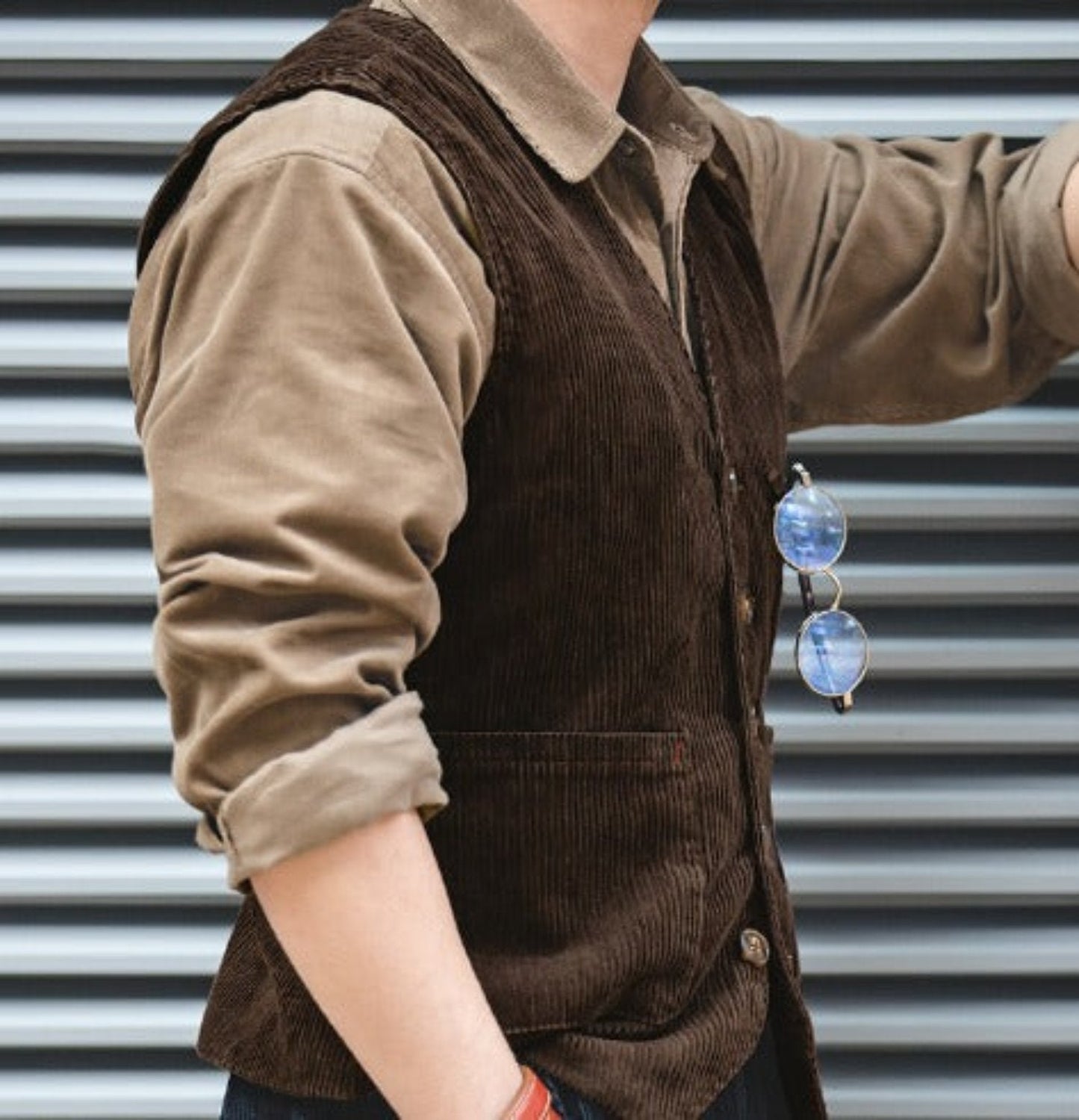 Logan Men's Vest | Ideal for Parties