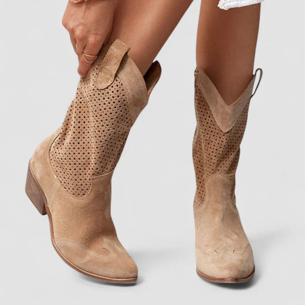 Women's Cowboy Boots Western Look | Ankle Boots 6
