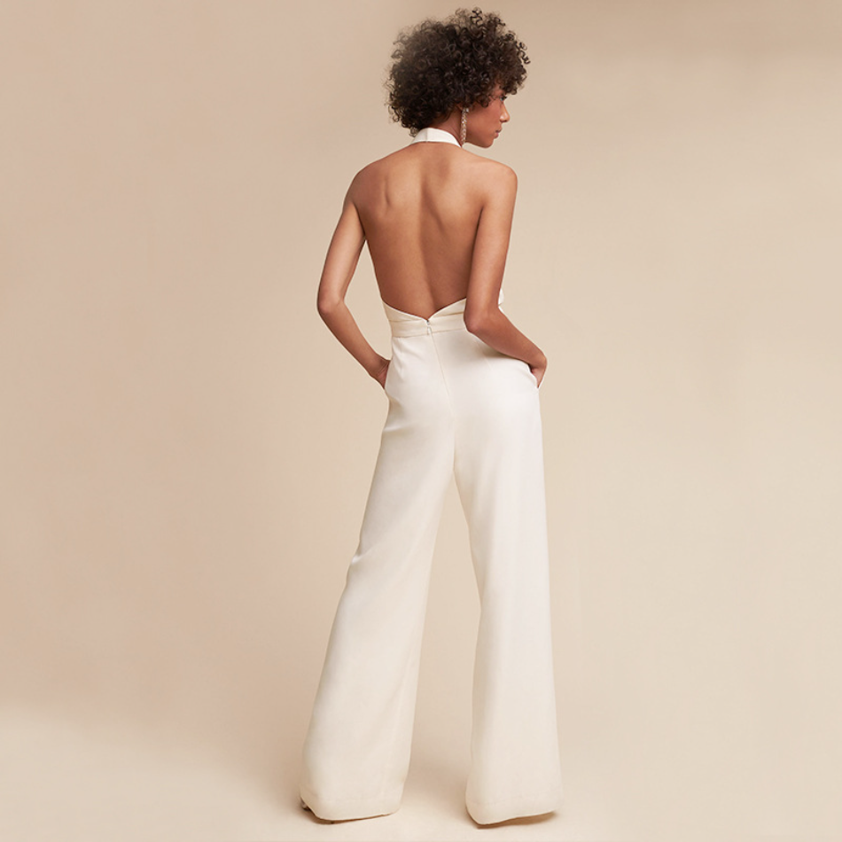 Women's V-Neck Jumpsuit