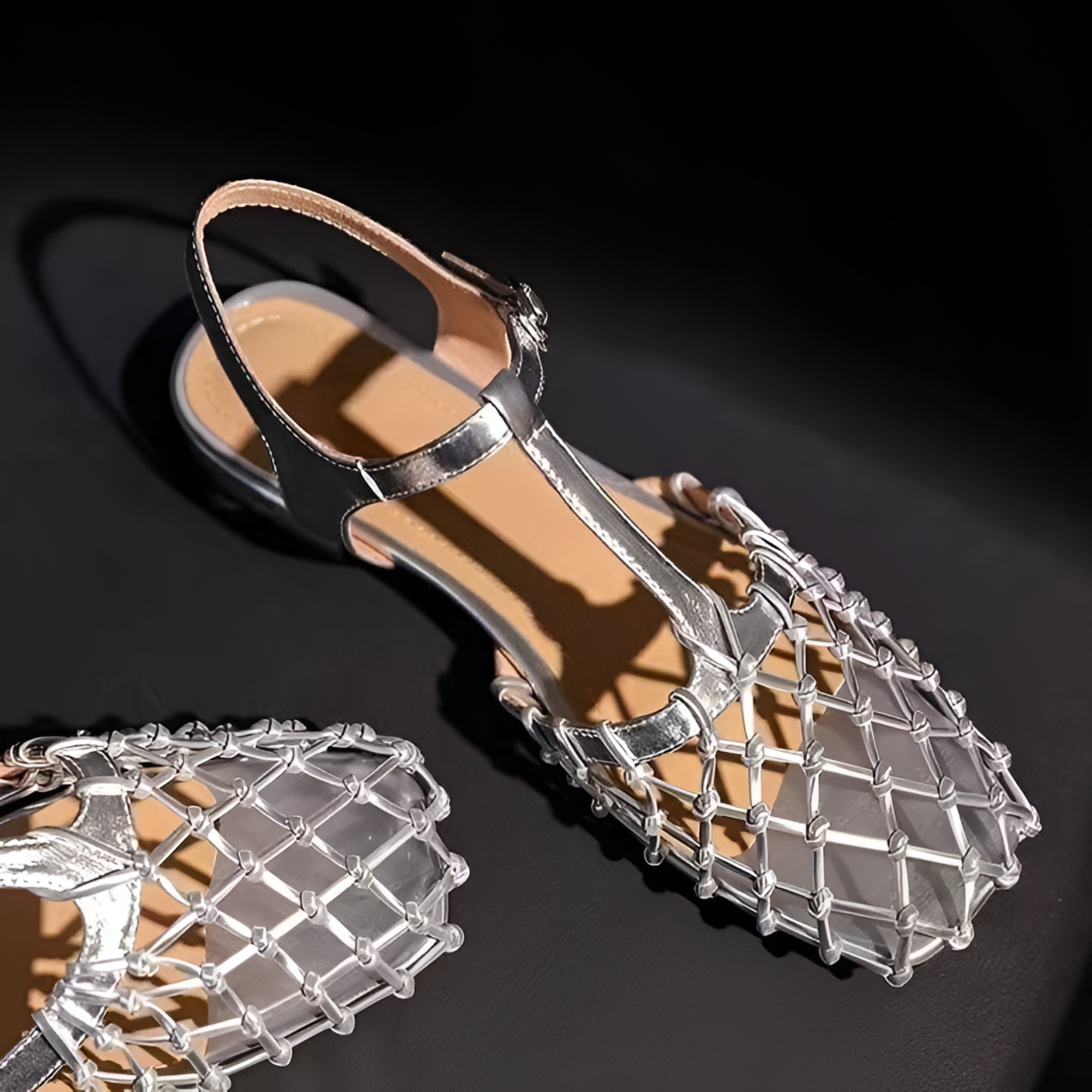 Women's Sandals Hollow Out Ankle-Strap | Cage Sandals 5
