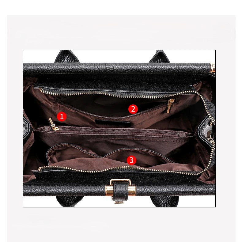 Women’s Structured Handbag with Magnetic Closure 7