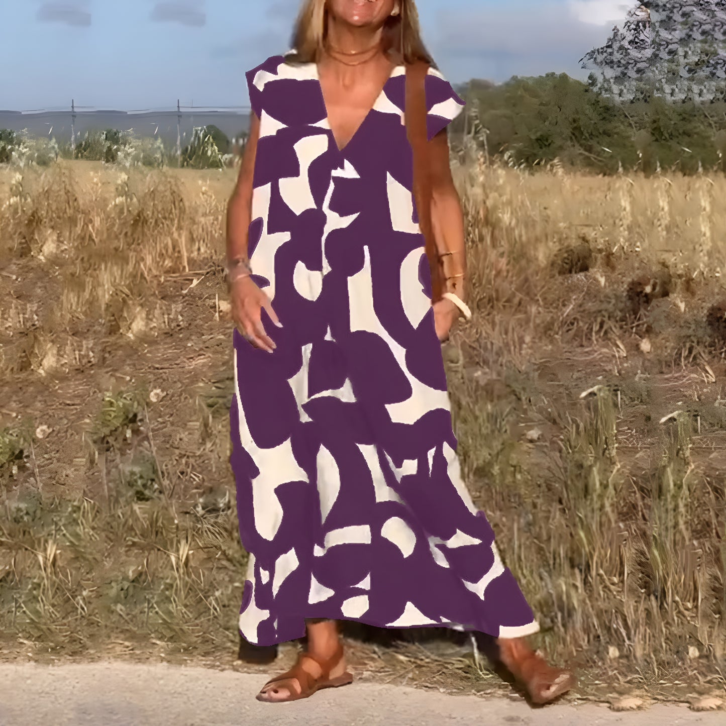 Women's Summer Dress Maxi Sleeveless | Casual Dress 12