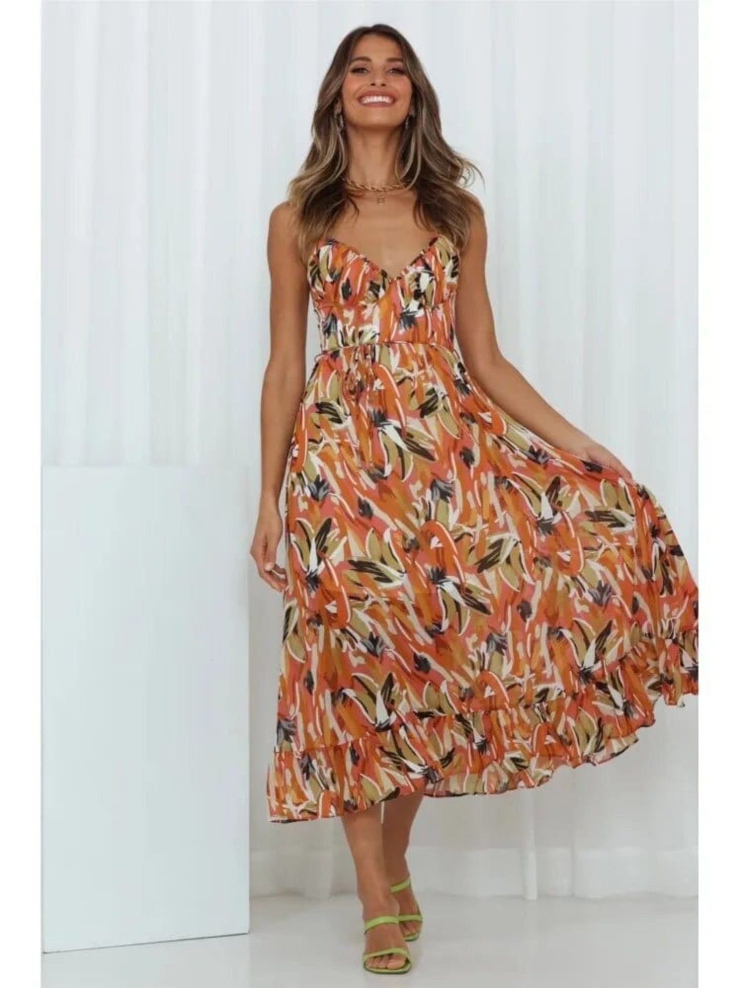 Delphi - Long Dress - Casual - Lightweight - Ideal for Summer