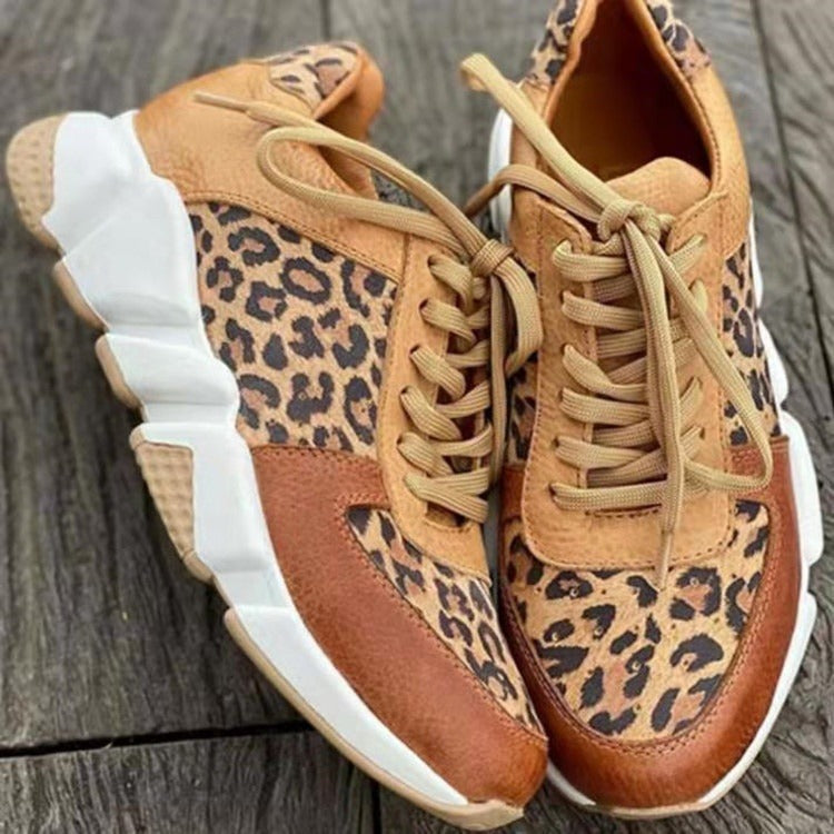 Women’s Lightweight Printed Lace Up Sport Sneakers | Perfect for All Seasons