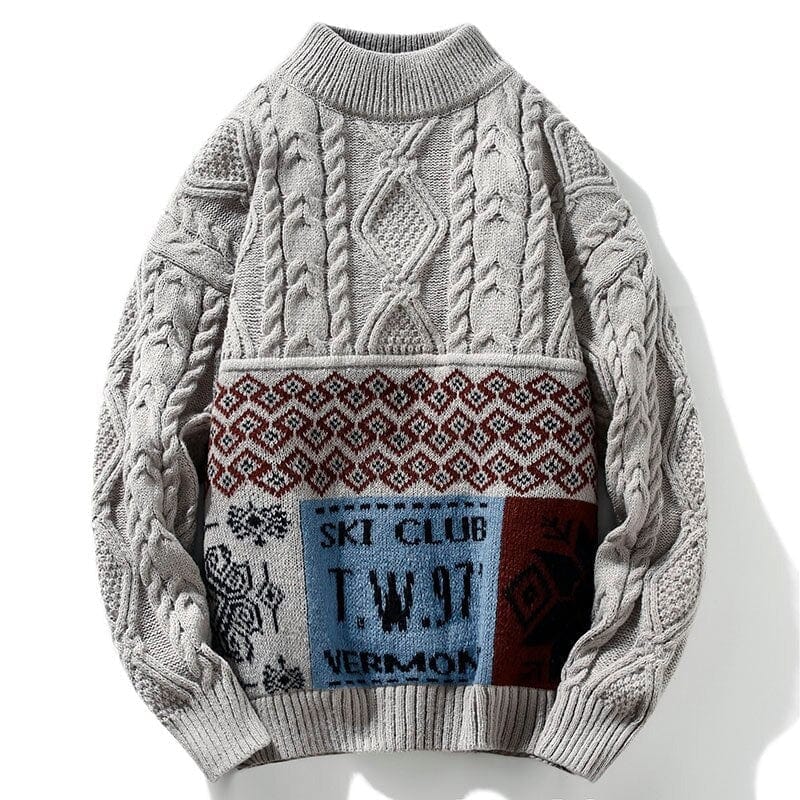 Warren - Knitted Sweater - Casual - Modern Style - Ideal for Winter
