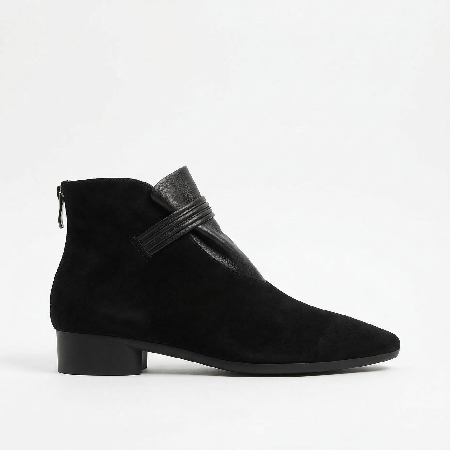 Women's Cowboy Boots Ankle Pointed Toe | Low Heel Boots - Image 2