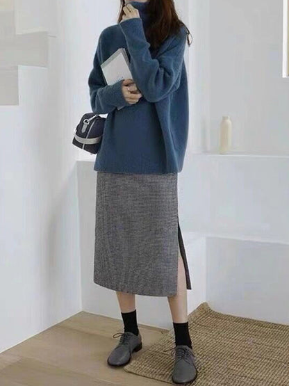 Women's Fashionable Turtleneck Jumper with Long Sleeves | Ideal for Winter
