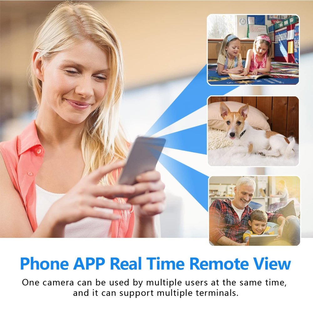 1080P HD Wireless Mini Camera Audio Surveillance 4