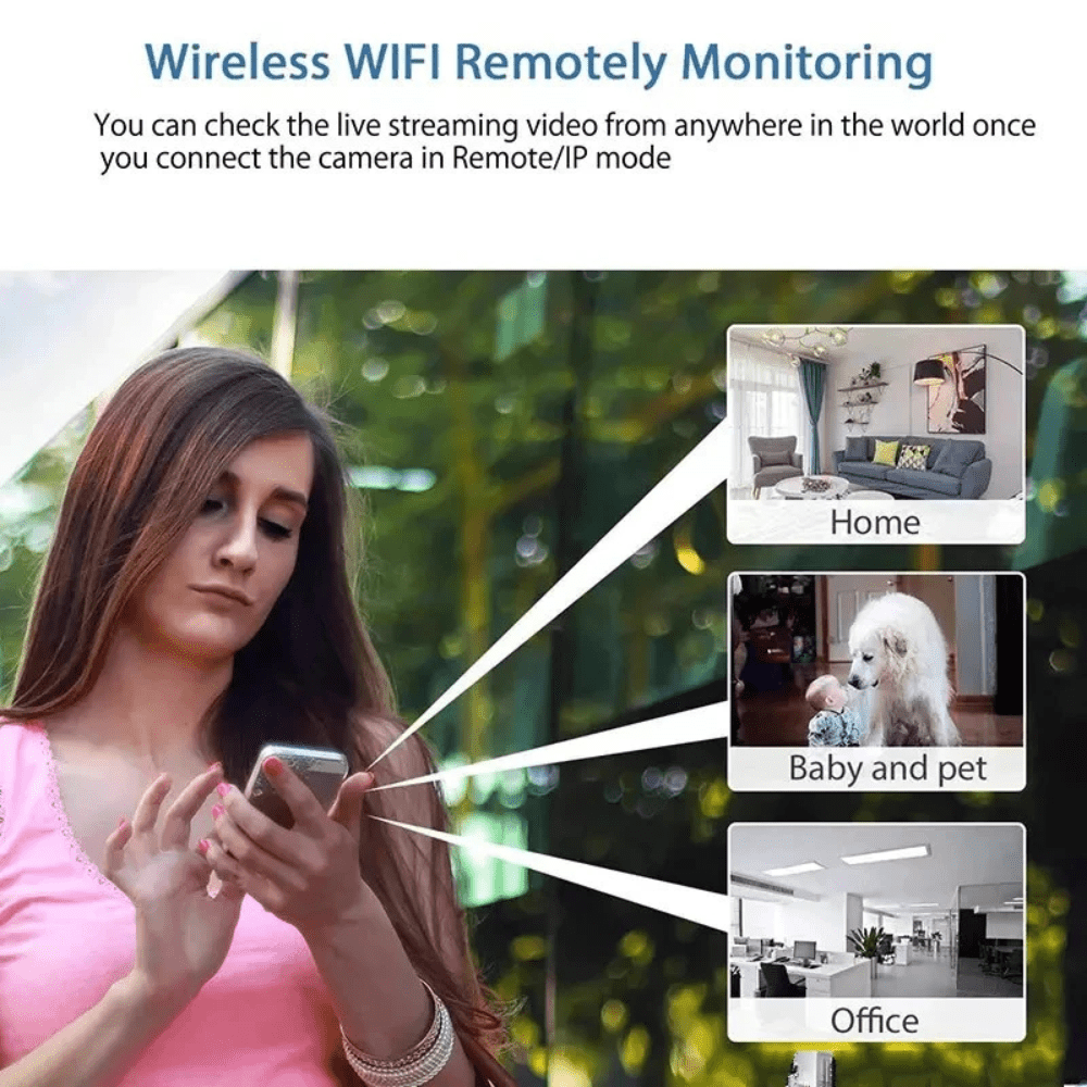 1080P HD Wireless Mini Camera Audio Surveillance 8