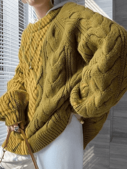 Gabriella  - Women's Oversized Long Sleeve Jumper