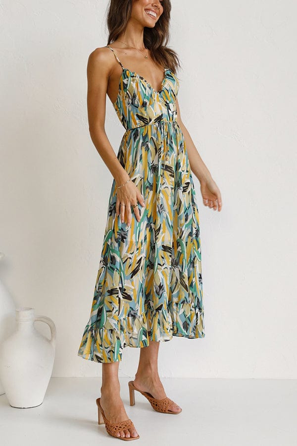 Women's Summer Elegant Midi Dress | Perfect for Casual Days