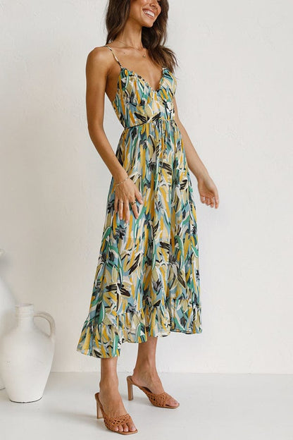 Women's Summer Elegant Midi Dress | Perfect for Casual Days