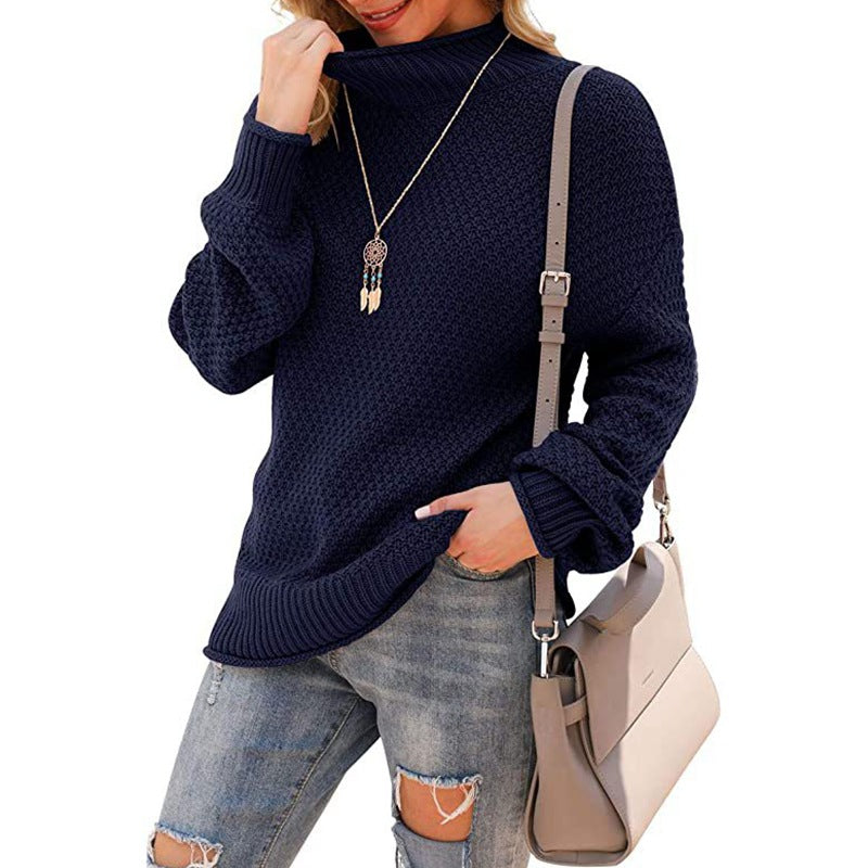 Orla - Women's Turtleneck Jumper