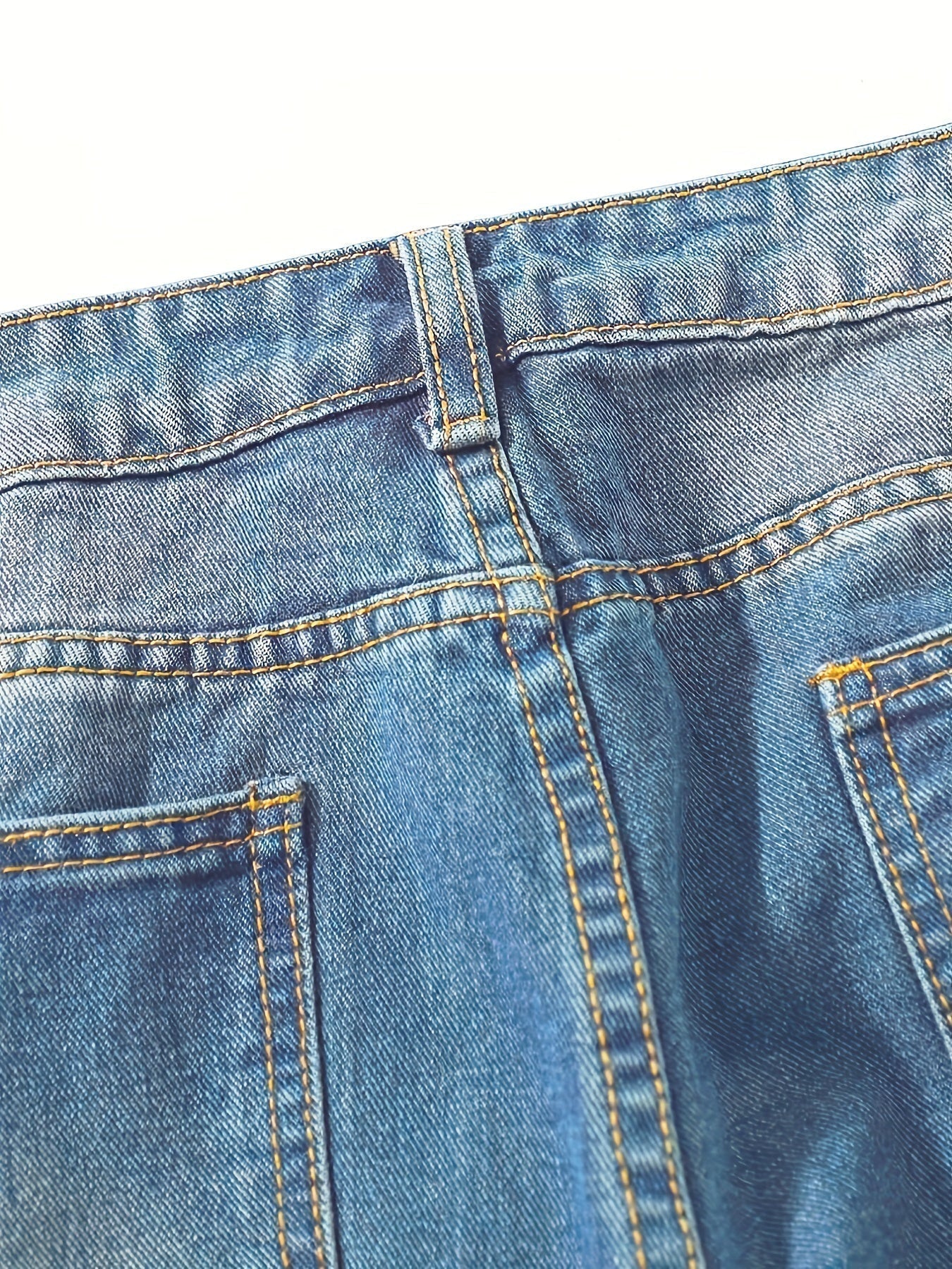 Women's Loose Straight Leg Baggy Pants with Slash Pockets
