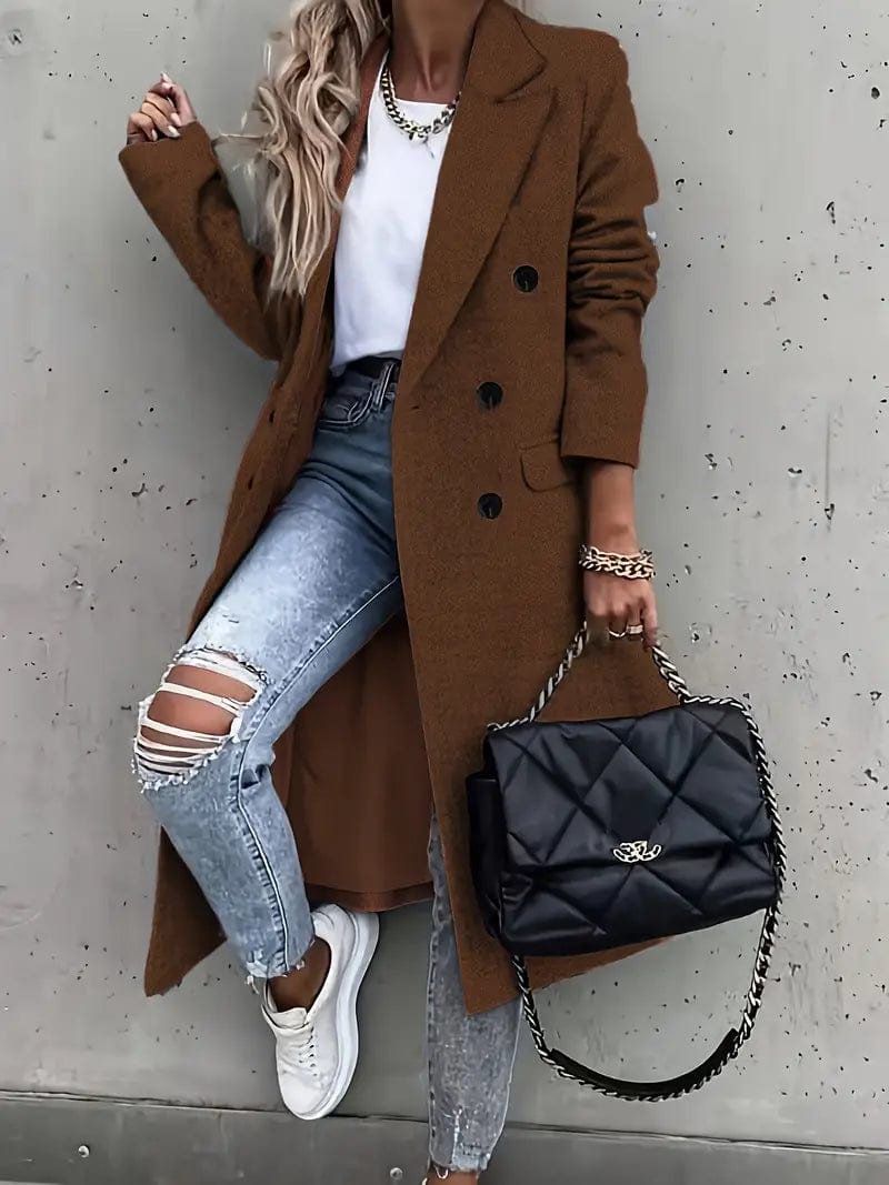 Eileen - Yasmine Trench Coat - Classic - Timeless Style - Ideal for Winter