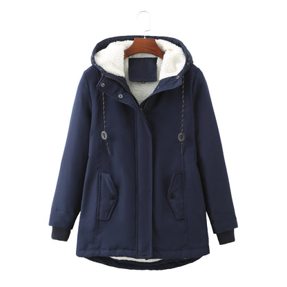 Winter Jacket With Fleece And Capuchon Elegant Parka For Women | Ideal for Winter