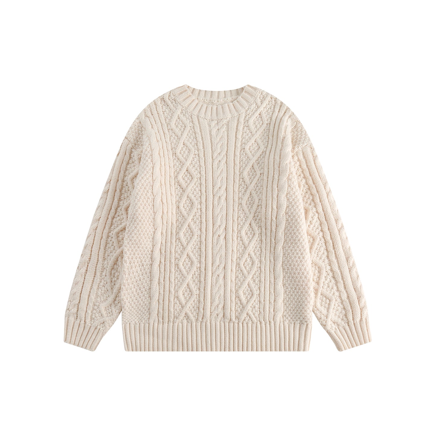 Men's Heritage Soft Cotton Cashmere Crewneck Jumper | Ideal for Winter