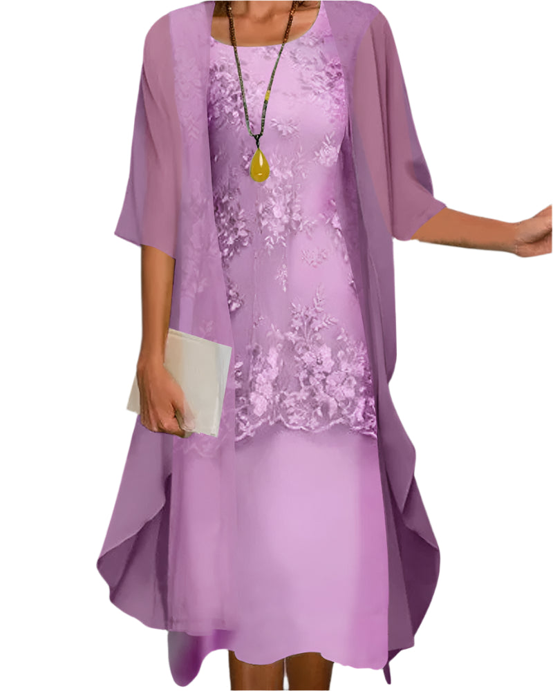 Lacey - Women's Floral Midi Dress