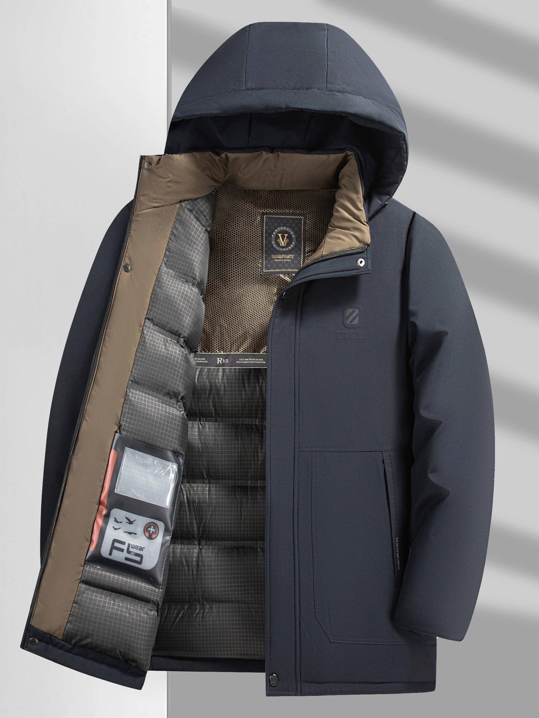 Navy Blue, Khaki