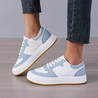 Blue, White