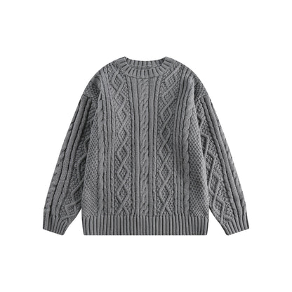 Men's Heritage Soft Cotton Cashmere Crewneck Jumper | Ideal for Winter