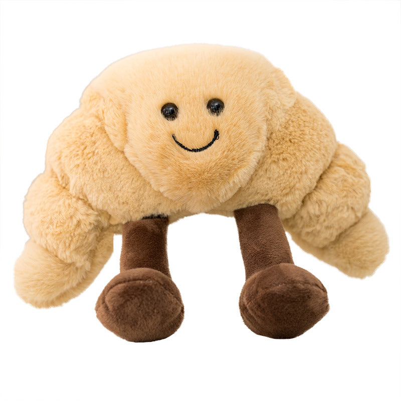 Plush Toy – Soft Pretzel Croissant Design for Cuddling