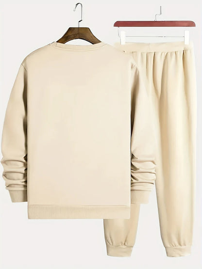 Casual Zip Up Tracksuit with Jogging Pants for Men | Perfect for Casual Days
