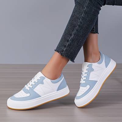 Blue, White