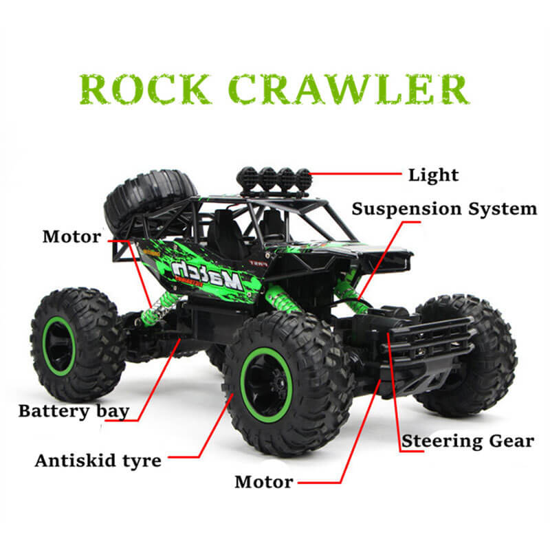 4WD Remote Control Monster Truck – Off-Road Racing Vehicle 8