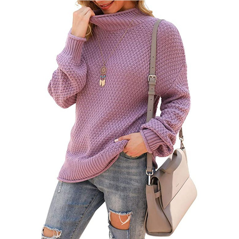Orla - Women's Turtleneck Jumper