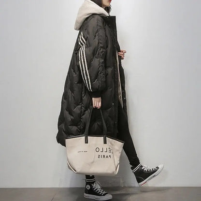 Stylish Long Warm Down Coat for Women | Perfect for Everyday Wear