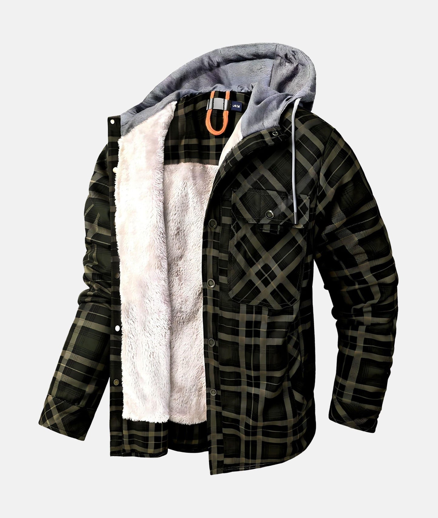 Hugh - Flannel Jacket - Casual - Modern Style - Ideal for Winter