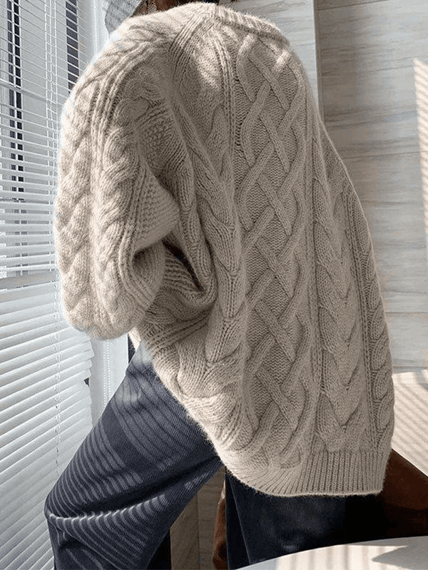 Gabriella  - Women's Oversized Long Sleeve Jumper