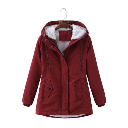 Winter Jacket With Fleece And Capuchon Elegant Parka For Women | Ideal for Winter