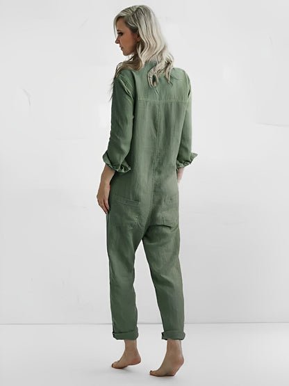 Women's Stylish Lightweight Jumpsuit with Relaxed Fit