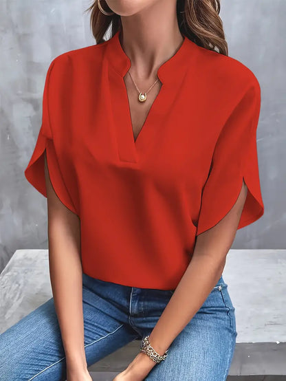 Variant image for Women's Elegant Lightweight Blouse with Airy Fit for Summer Comfort-49