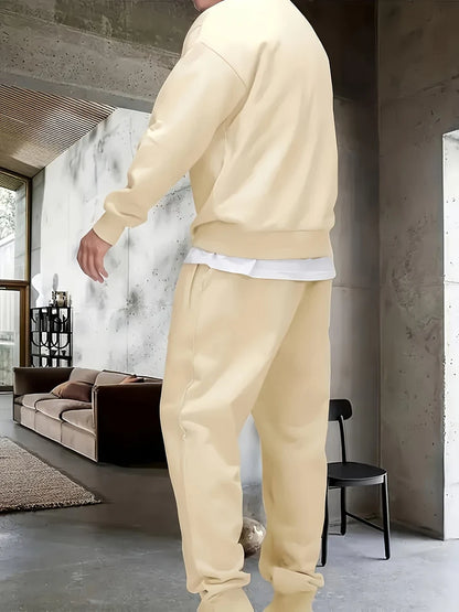 Casual Zip Up Tracksuit with Jogging Pants for Men | Perfect for Casual Days