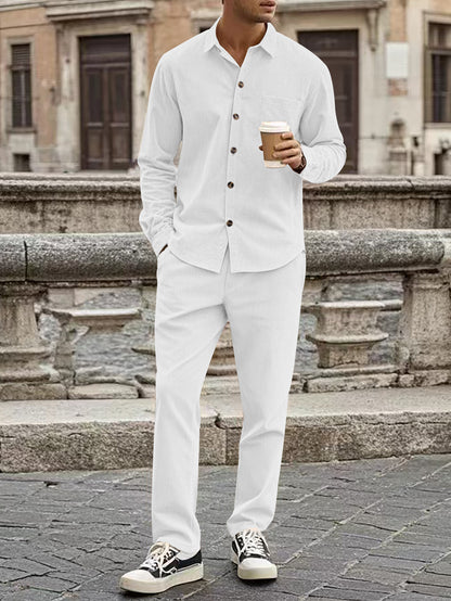 Casual Solid Zip Up Cotton Hoodie and Joggers Tracksuit for Men | Perfect for Casual Days
