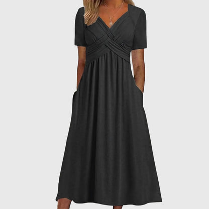 Women's Summer Dress Midi Sleeveless | Casual Dress