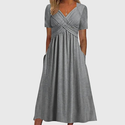 Women's Summer Dress Midi Sleeveless | Casual Dress