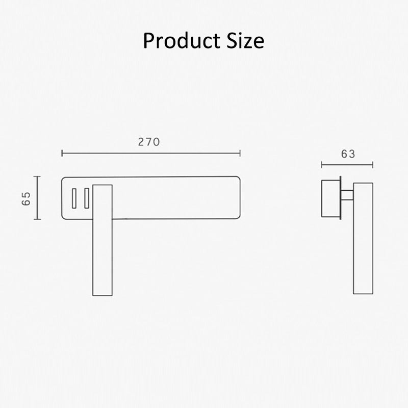 Adjustable LED Wall Light for Reading and Study Spaces 3