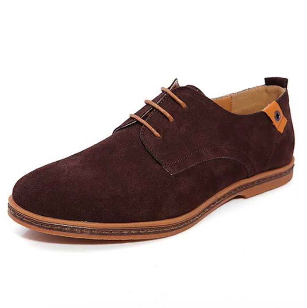 Men's Elegant Suede Shoes with Comfortable Fit