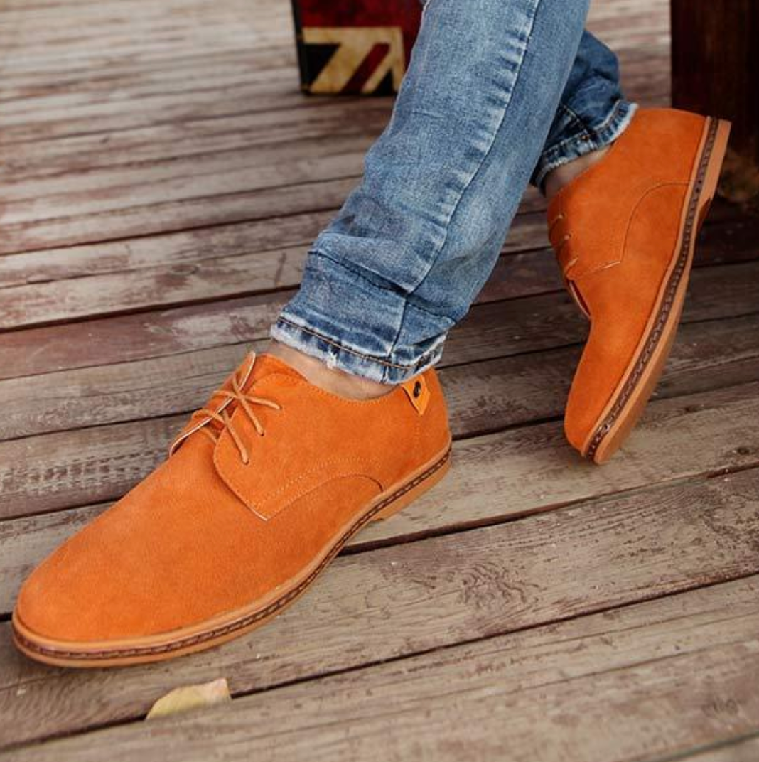 Variant image for Men's Elegant Suede Shoes with Comfortable Fit-49