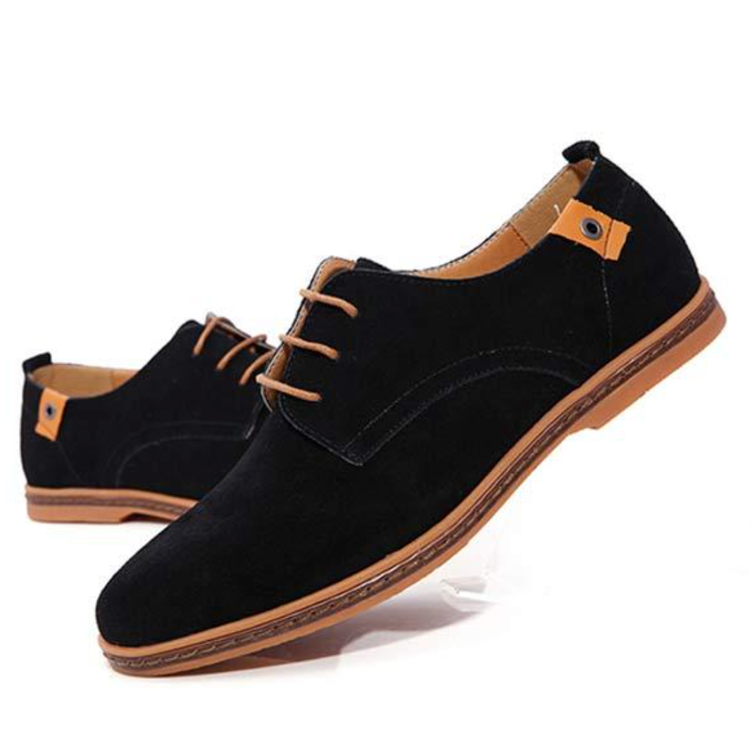 Men's Elegant Suede Shoes with Comfortable Fit